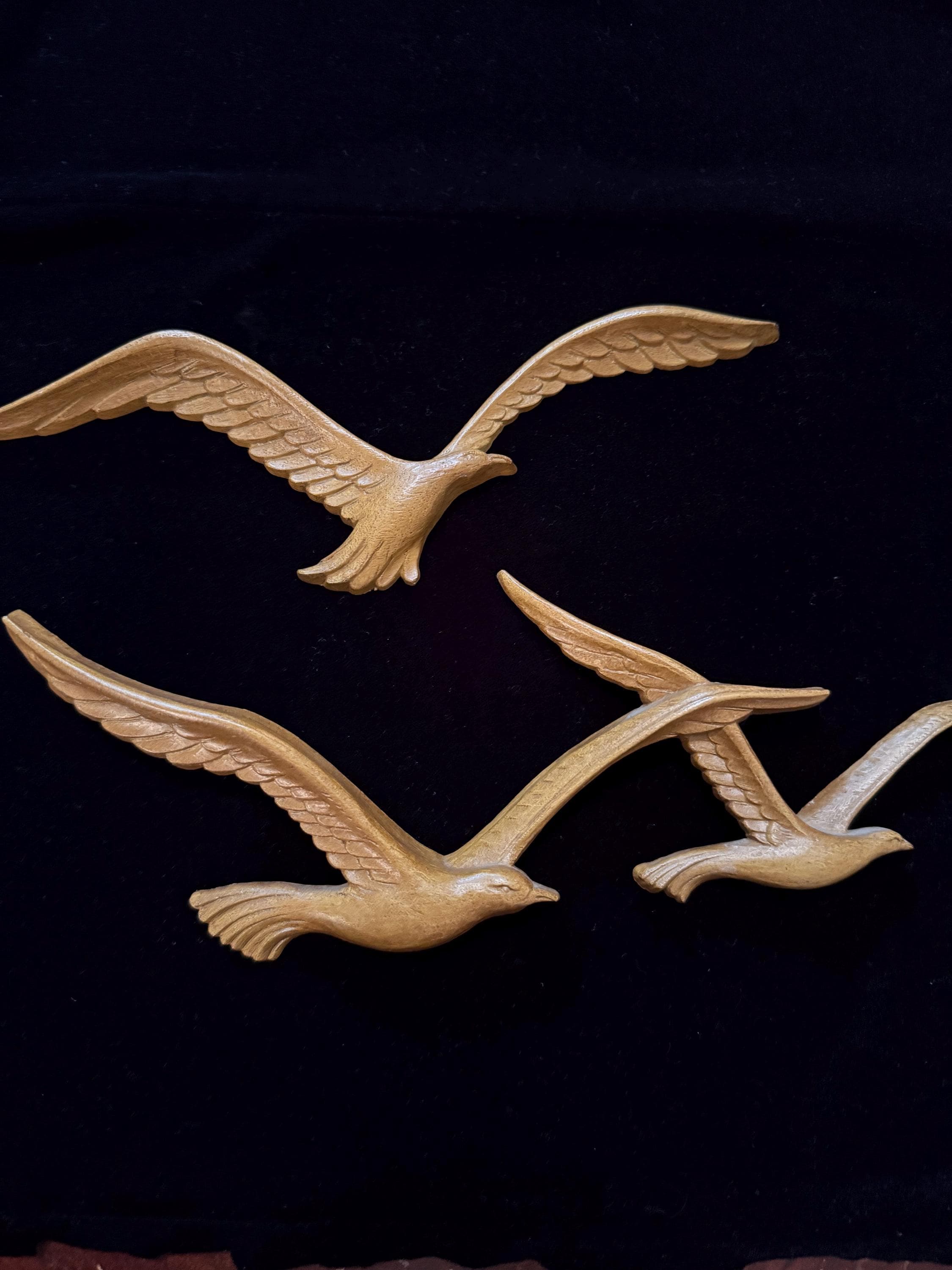 Syroco Wood Birds - Etsy
