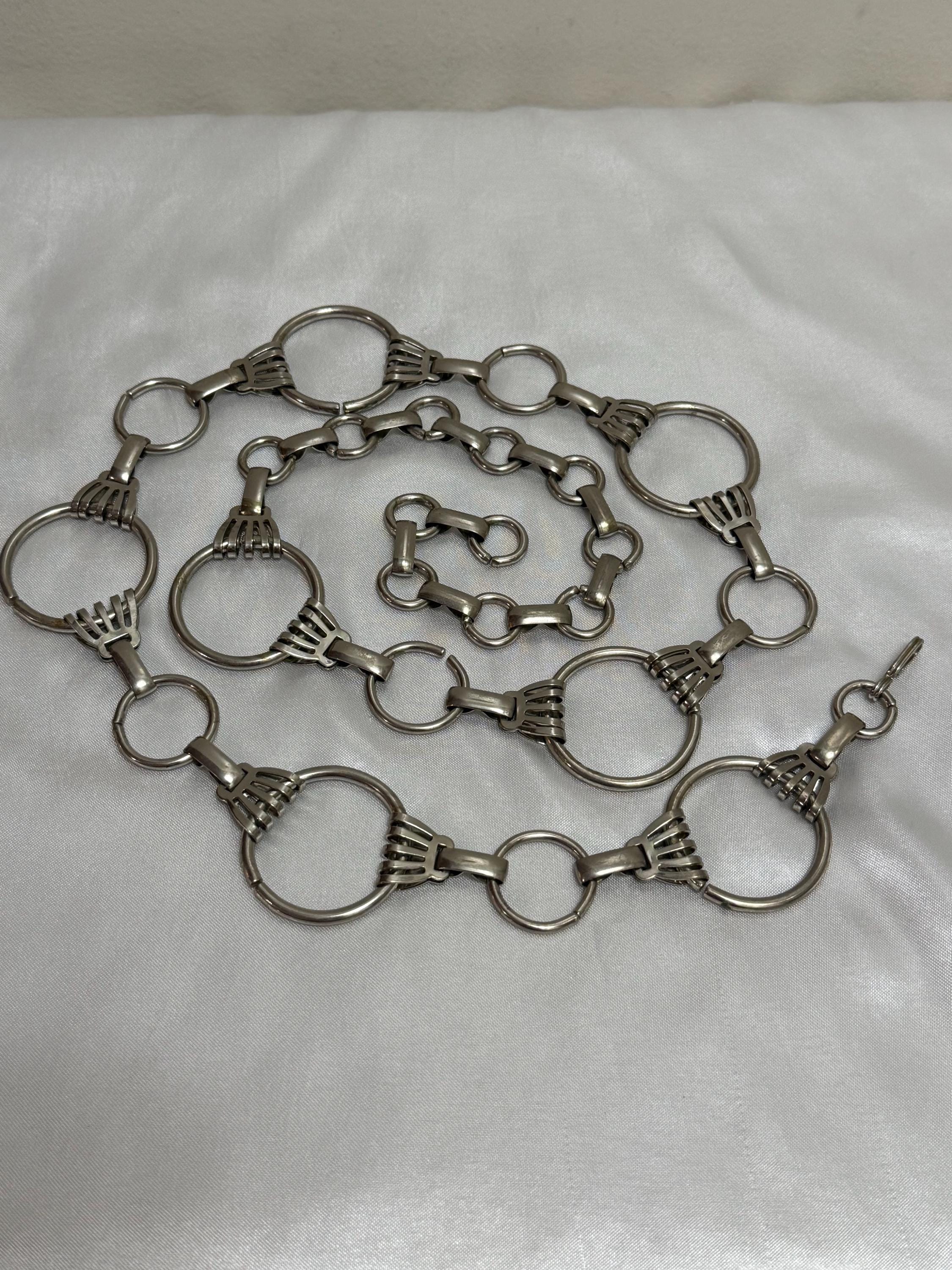 Y2k Chain Belt - Etsy