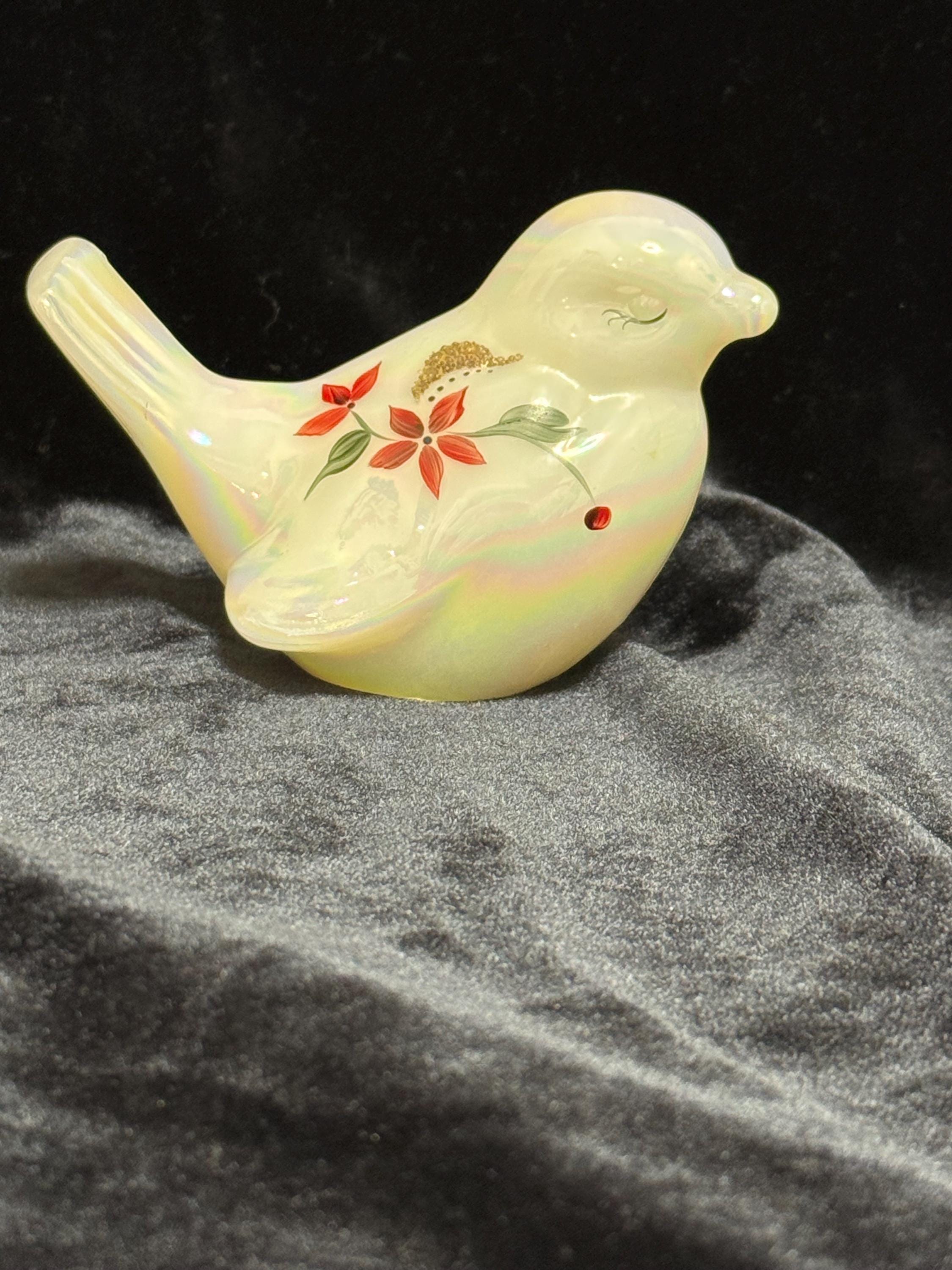 Hand Painted Fenton - Etsy