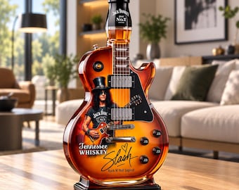 Whisky-Dekanterglas in Gitarrenform, dekorative Flasche im Rock-Stil, Bourbon-Tumbler