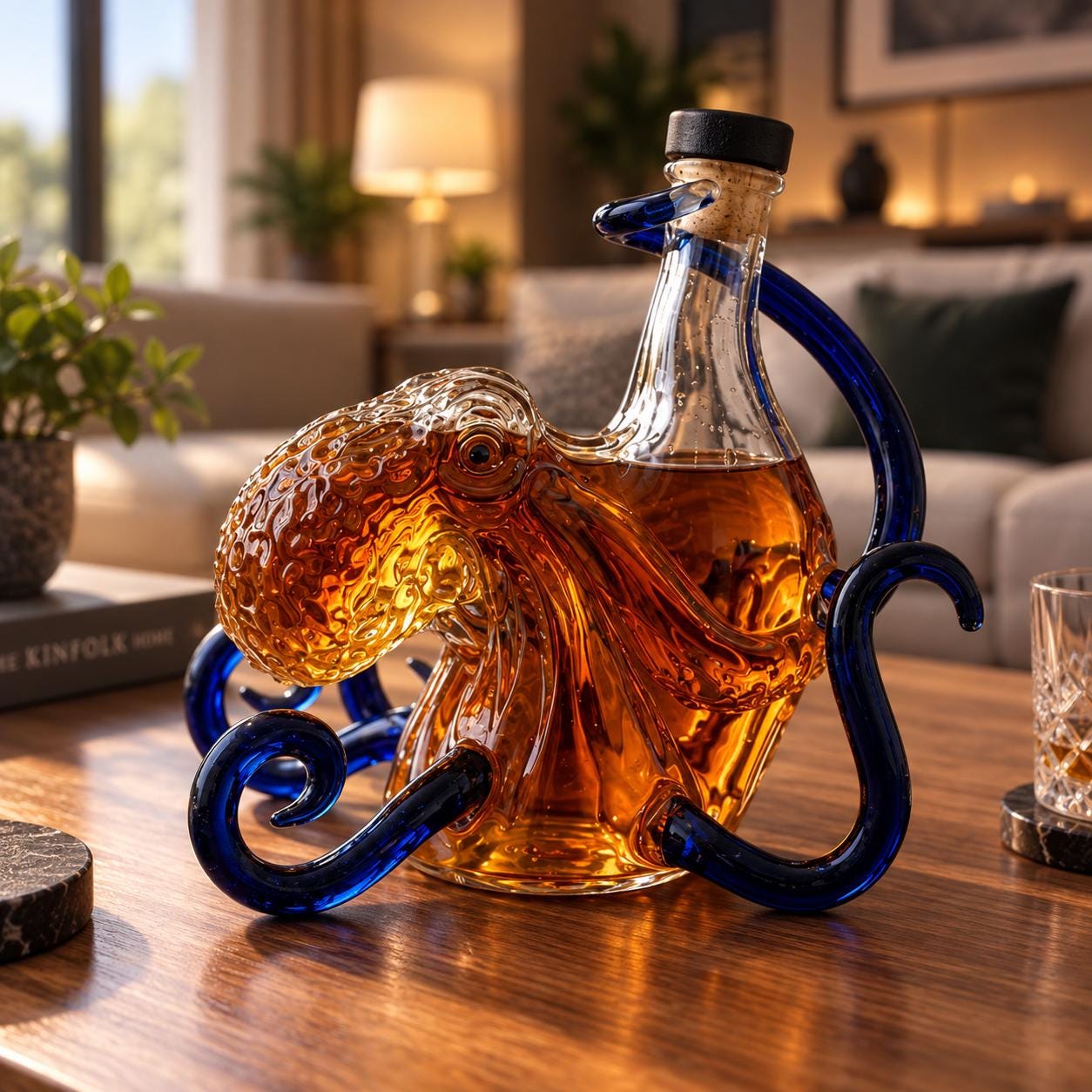 Whiskey bottle stand - Etsy 日本