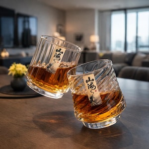 Whiskyglasset - Japanskt rockglas för skotsk whisky, bourbon och presenter