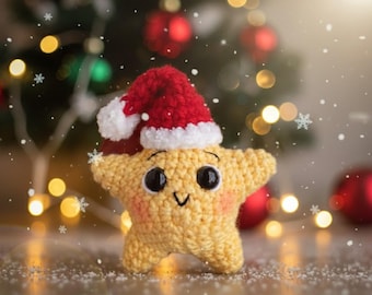 Little Star Amigurumi Crochet Pattern (PDF Digital Download)