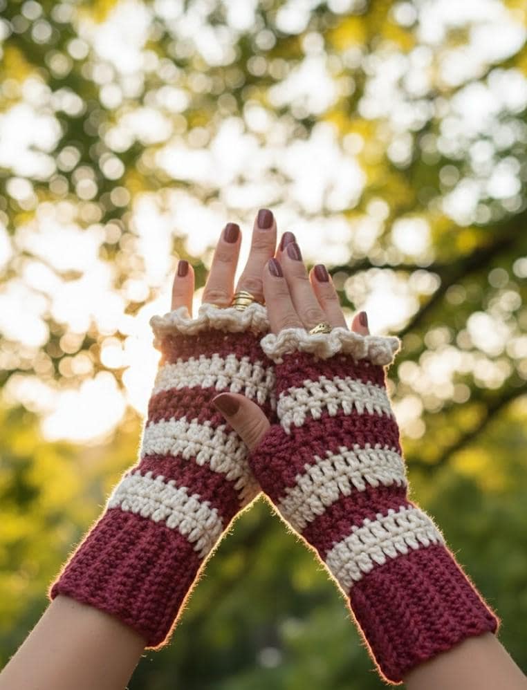 29 Victorian Fingerless Gloves Crochet Patterns to Add Elegant, Vintage Flair 19 Easy Fingerless Gloves