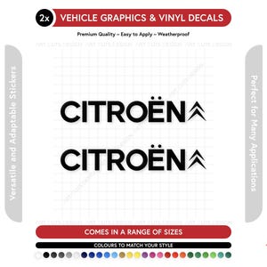 Citroen decals - Etsy 日本