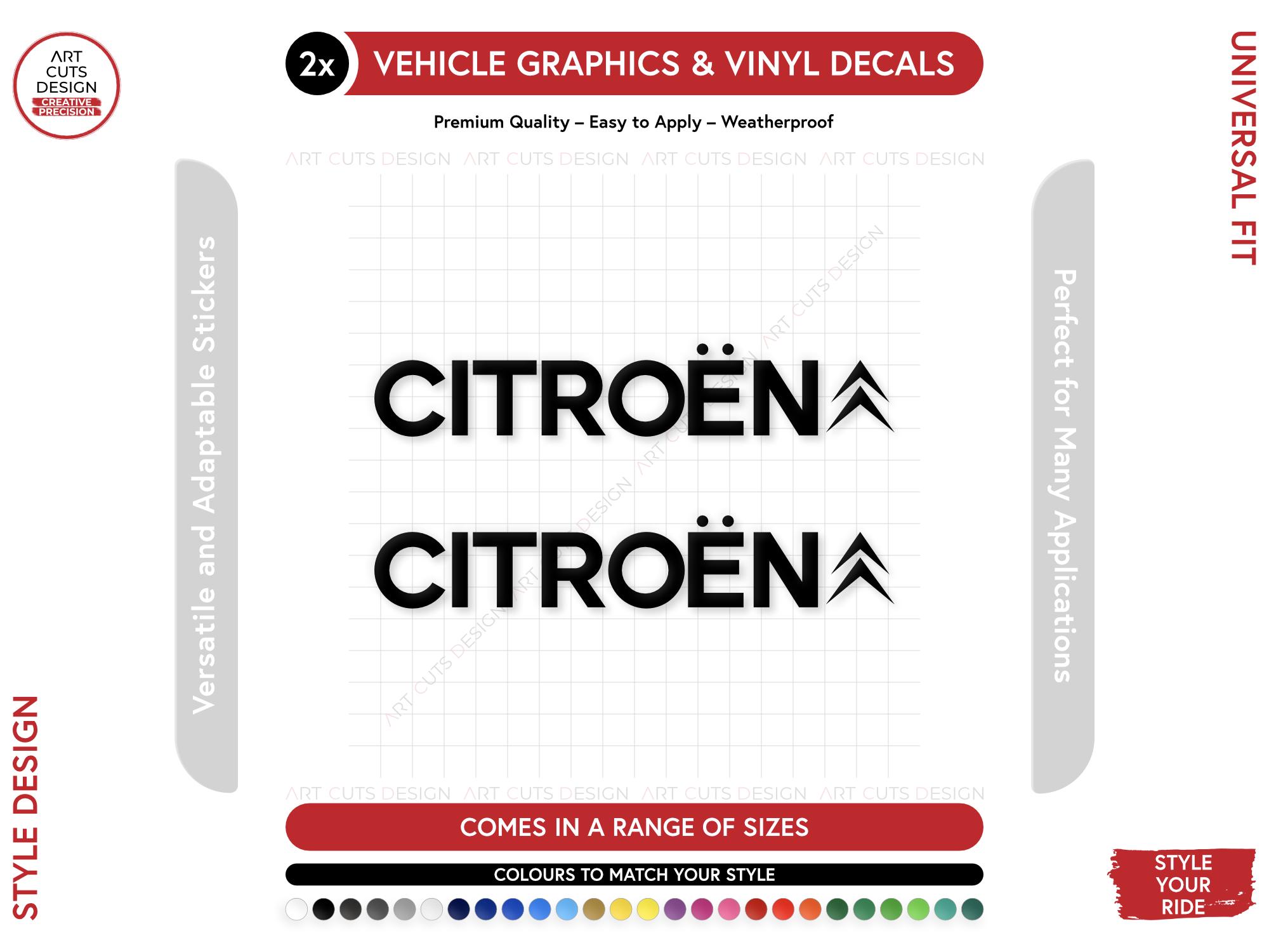 Citroen decals - Etsy 日本