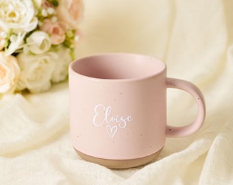 Tazza da caffè personalizzata, tazza per la mamma con nome personalizzato, tazza in ceramica, regalo per lei, per lui, migliore amico, compleanno, laurea.
