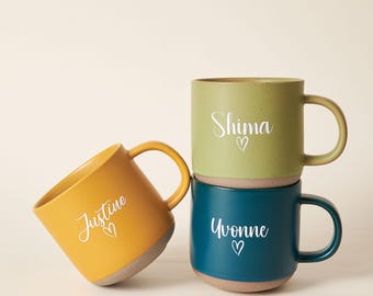 Tasse à café personnalisée, tasse pour maman, nom personnalisé, tasse en céramique, cadeau pour elle, meilleur ami, anniversaire, remise des diplômes