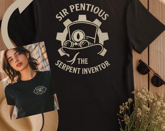 Hazbin Hotel Sir Pentious Shirt | Serpent Inventor Tee | Animated Fan Gift | Hell Villain Tee | S-4XL