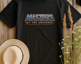 Masters of the Universe Shirt | MOTU Logo Tee | He-Man Cracked Stone Logo | 80s Cartoon | S-4XL