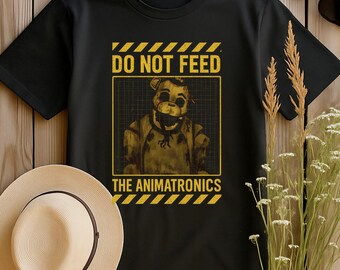 Do Not Feed Animatronics Shirt | FNAF Golden Freddy Tee | Five Nights Fan Gift | S-4XL