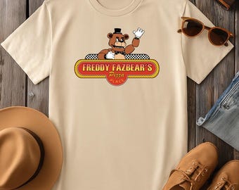 Freddy Fazbears Pizza Place Shirt | Five Nights at Freddys Fan Tee | FNAF Animatronic Gift | S-4XL
