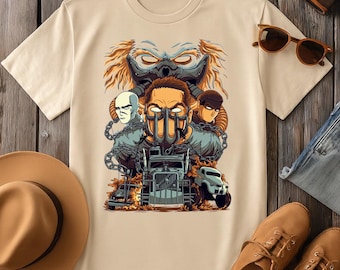 Mad Max Fury Road Characters Graphic Tee | Immortan Joe Fan Shirt | Wasteland Crew Unisex S-4XL