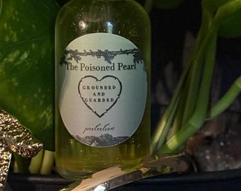 Grounded and Guarded Protection Ritual Oil, grounding oil, spell oil