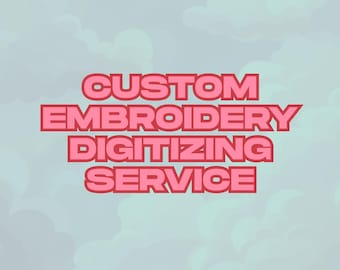 Custom Embroidery Digitizing Service | Logos, Patches, Artwork & More | dst, pes, jef and more Embroidery digitizing service