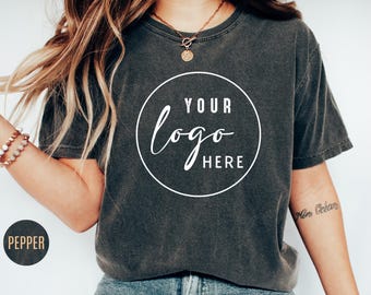 Custom Logo Shirt, Team Logo Shirt, Personalized Logo Shirt, Custom Design Shirt, Custom Text Shirt, Your Business Logo or Brand Logo Shirt