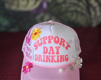 Embellished Snapback Hat: Custom A-Frame Baseball Cap