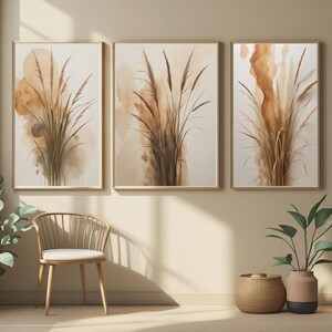 Triptyque Botanique Japandi – Diffusion Douce de Roseaux