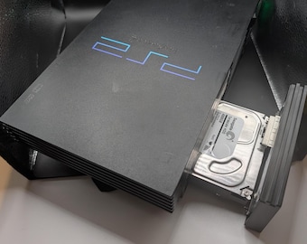 PS2 All-In-One Hard Drive Kit with 64MB Freemcboot card and Adapter.