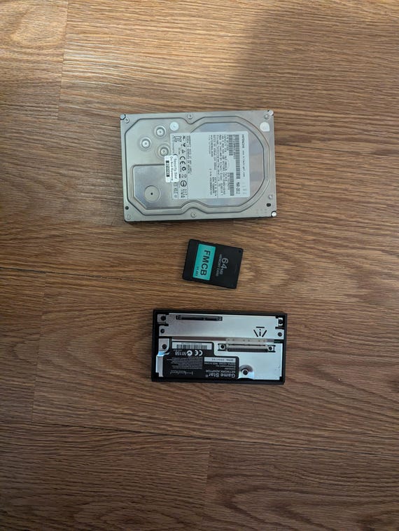 PS2 3TB Storage Drive Plug & Play kit