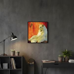 Katzen Poster | Korn Parodie Katze Album Wandkunst