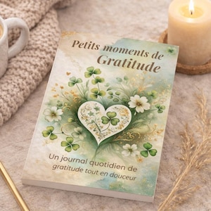 Gratitude Journal | Daily Wellness Journal | Self-Care Journal | Sweet Gift for Women | Personal Development