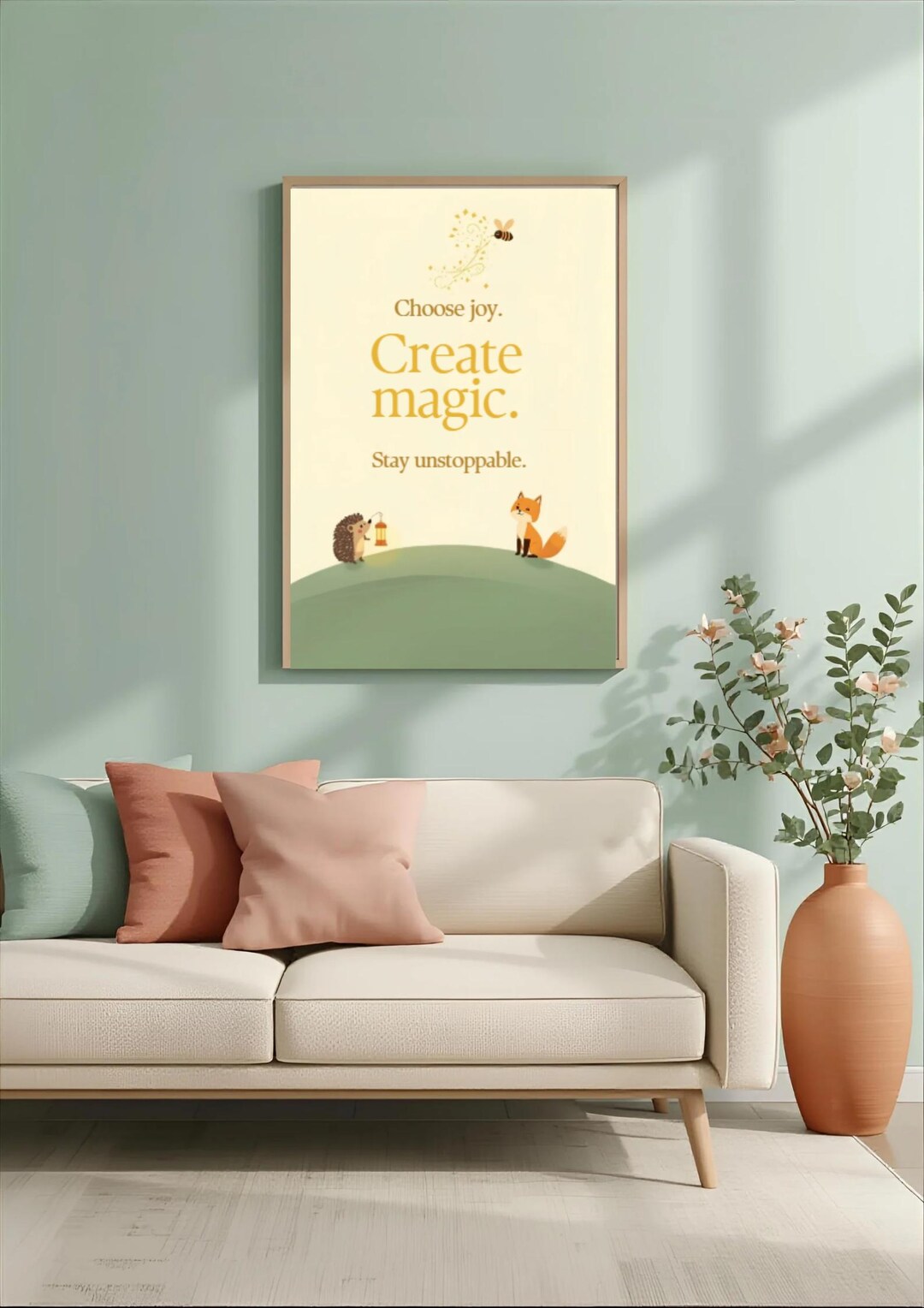 Choose Joy, Create Magic (digital Wallpaper Download in All Sizes) - Etsy