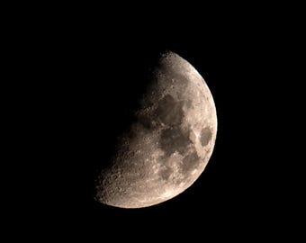 Moon In The Night Sky