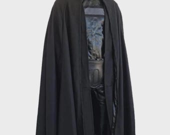 Darth Vader Cosplay Costume: Full Suit with Cape & Robe