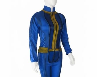 Fallout Vault Suit | Blue Jumpsuit Cosplay Costume