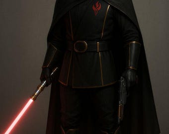 Mandalorian Brown Flight Suit Costume | Din Djarin Cosplay | Star Wars Inspired Bounty Hunter Armor Outfit