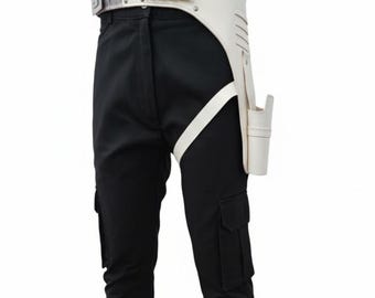Star Wars Cal Kestis Jedi Survivor Pants with Leather Belt & Holster - Fallen Order Cosplay Costume