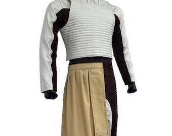 Cal Kestis Jedi Survivor Cosplay: Black Cloak, Flight Suit, Tactical Vest