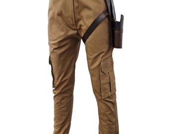 Inspired by Star War Cal Kestis, Jedi Survivor Pant with Leather Betl and Holster