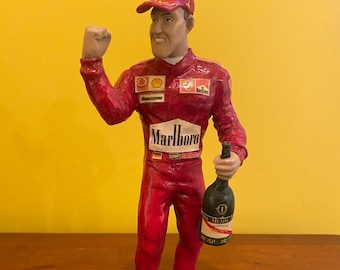 ミハエルシューマッハ キーホルダー 2000年 世界チャンピオン