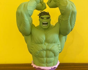 Handmade The Incredible HULK BUST SCULPTURE Figure Statue movie comic film