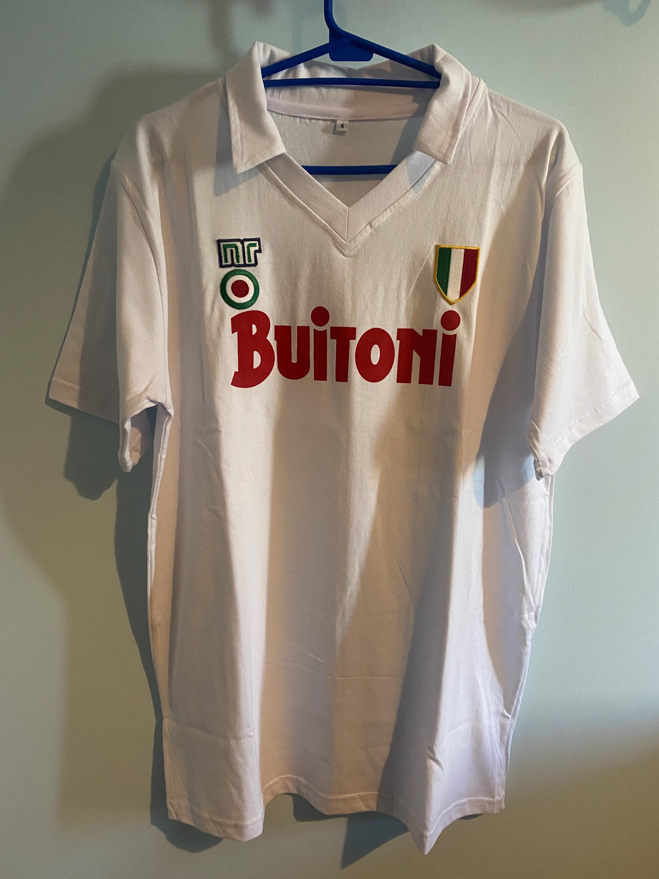 新品　復刻版　イタリア製 エネーレ ナポリ87/88 ジャージ Buitoni Napoli buitoni - Etsy 日本
