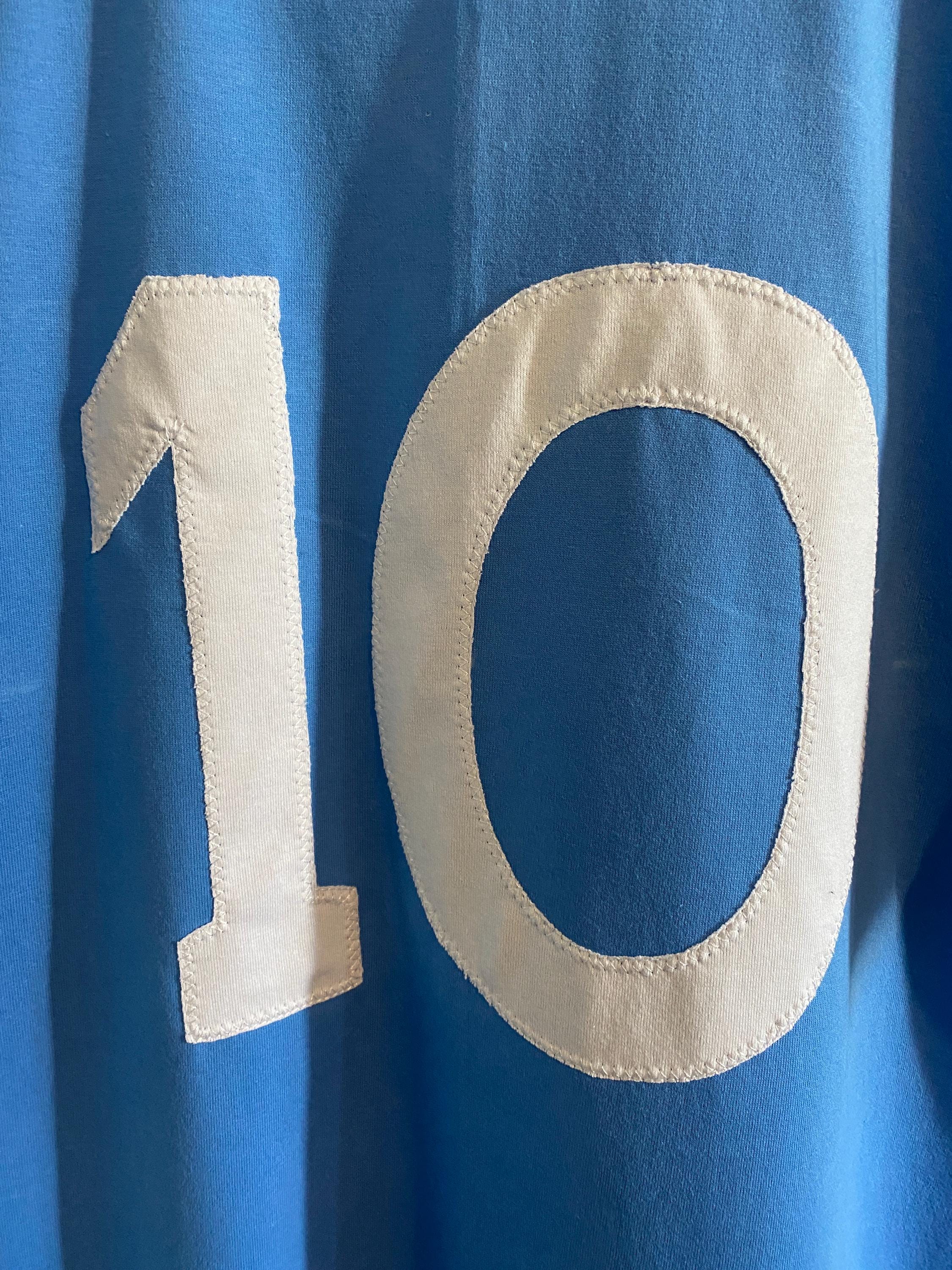 NAPOLI 1988 1989 Diego MARADONA #10 Home Retro Shirt MARS Calcio