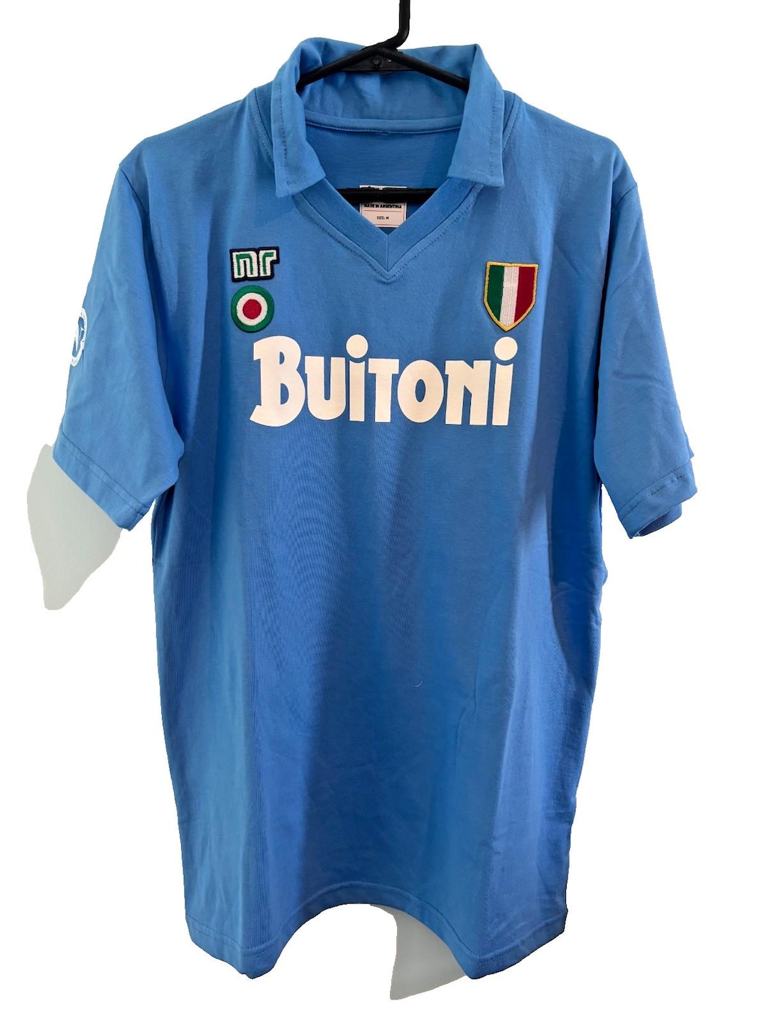NAPOLI 1987 1988 Diego MARADONA #10 Home Retro Shirt BUITONI