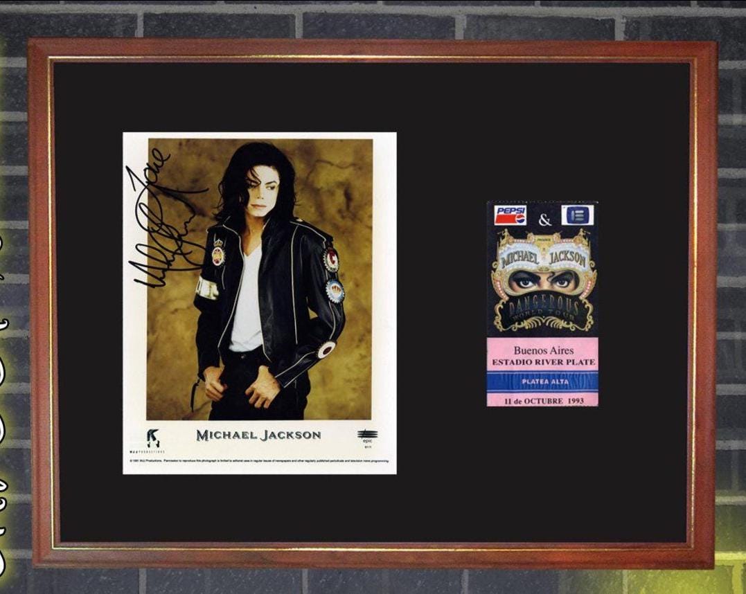 Michael jackson autograph - Etsy 日本