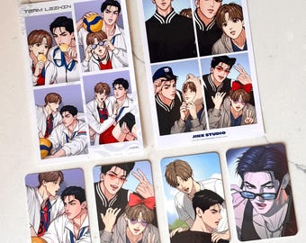 Team Black Jacket, Jinx Manhwa, Embroidery and Print - Etsy