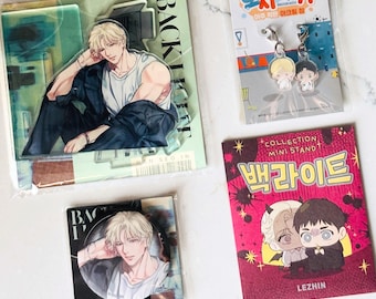Korean BL Manhwa Lezhin Bomtoon Polarfox Merch Collection