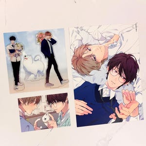 Lost in the Cloud MOFUN Collab Cafe / LITC BL Manhwa / Merchandising ufficiale coreano Lezhin / Parte 2