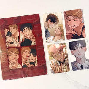 Red Thread Quest BL Manhwa Photocards-collectie | Officiële Koreaanse Lezhin-merchandise