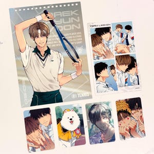 Collezione di fotocard BL Manhwa Lost in the Cloud / LITC / Merchandising ufficiale coreano Lezhin / Parte 1