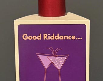 Etiqueta "Good Riddance" de Barfly