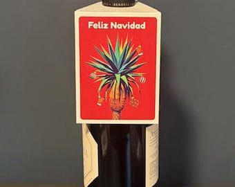 Etiqueta "Feliz Navidad" de Barfly