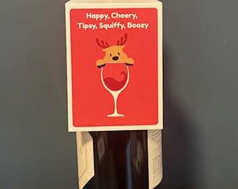 Etiqueta "Feliz, alegre, borracho y borracho" de Barfly