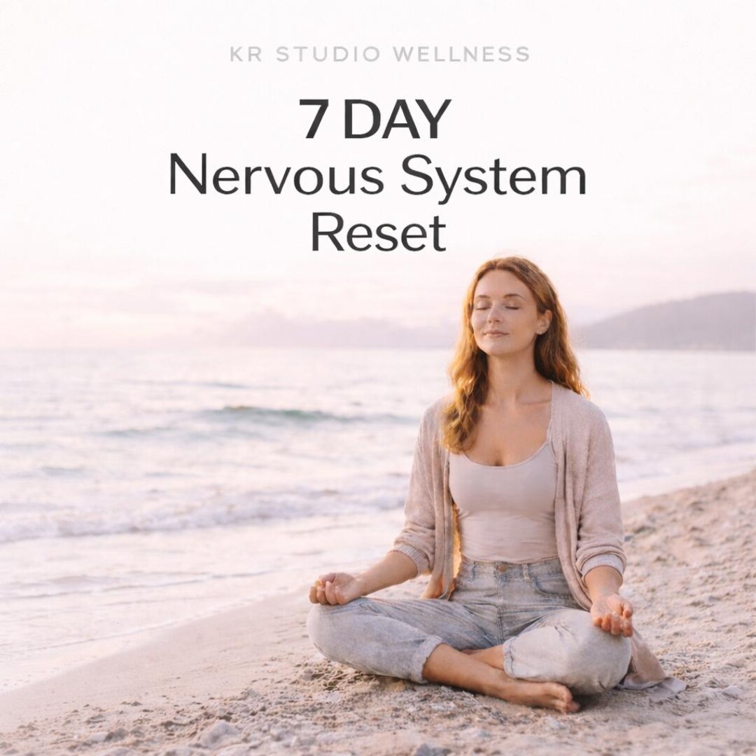 7 Day Nervous System Reset | Printable Wellness Guide PDF | Stress ...