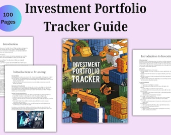 Investment Portfolio Tracker | Finance Dashboard (Digital)